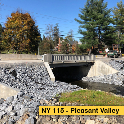 Dutchess County – NY 115 over Little Wappinger Creek