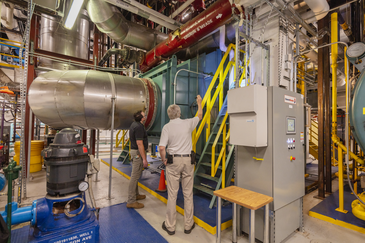 Morristown Medical Center CHP plant, Morristown NJ - Heat Steam Recovery Generator
